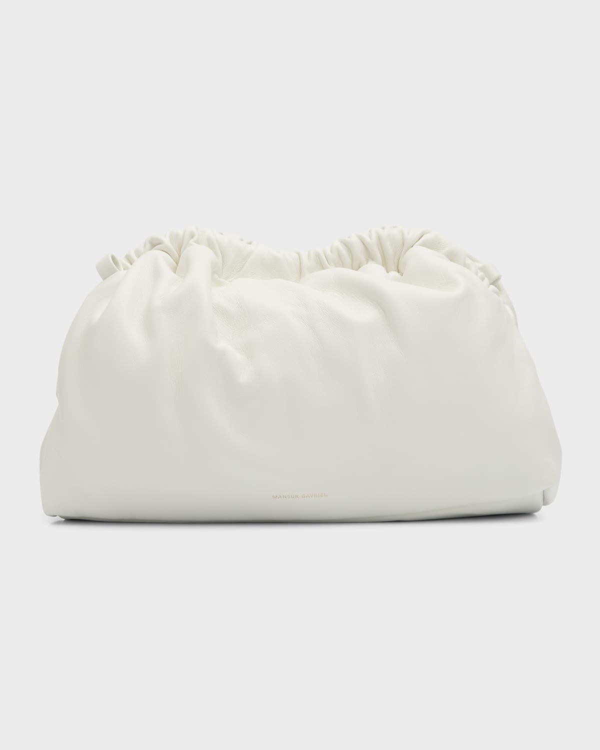 Mansur Gavriel Mini Lambskin Cloud Clutch Bag