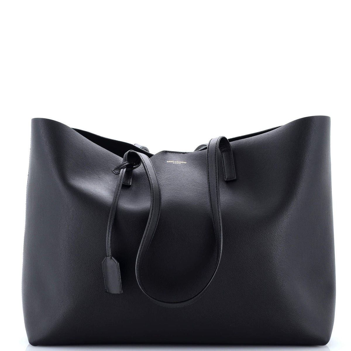 Saint Laurent Shopper Tote Leather Large