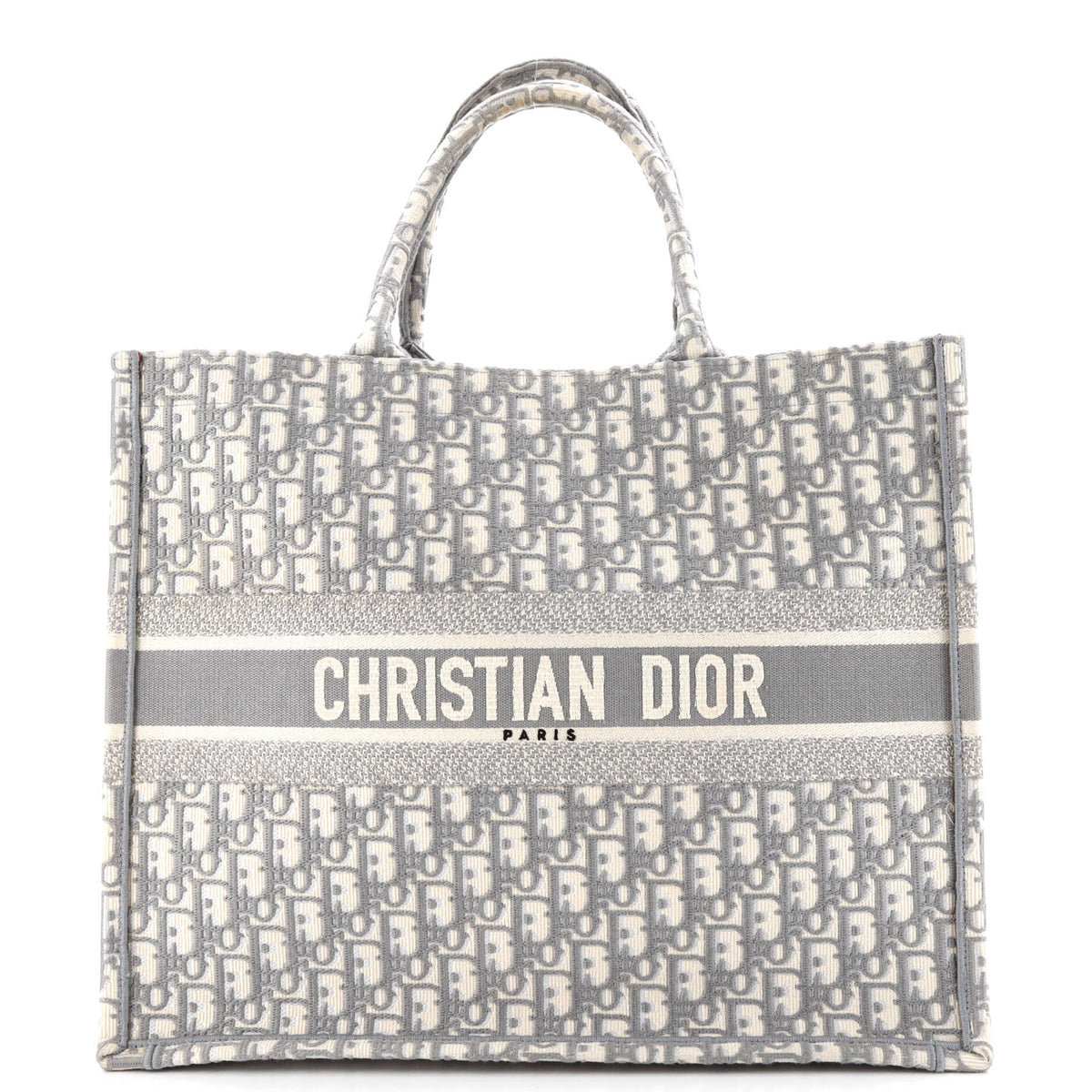 Christian Dior Book Tote Oblique Canvas Large