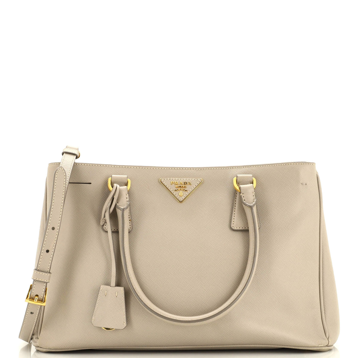 Prada PRADA Gardener's Tote Saffiano Leather Medium