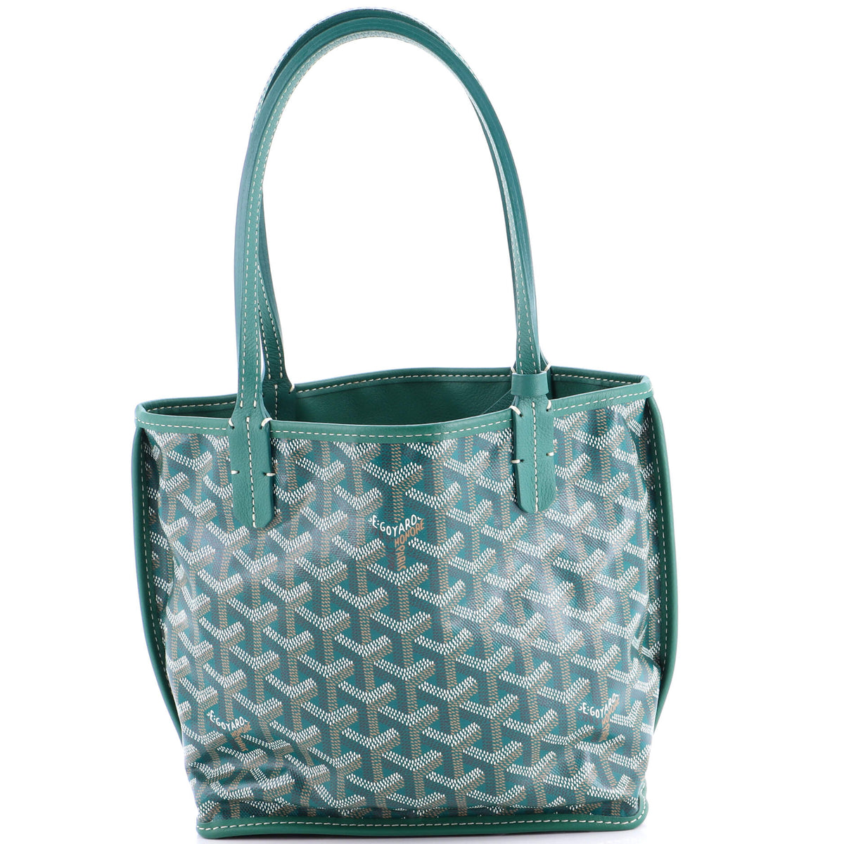 Goyard GOYARD Anjou Reversible Tote Coated Canvas Mini