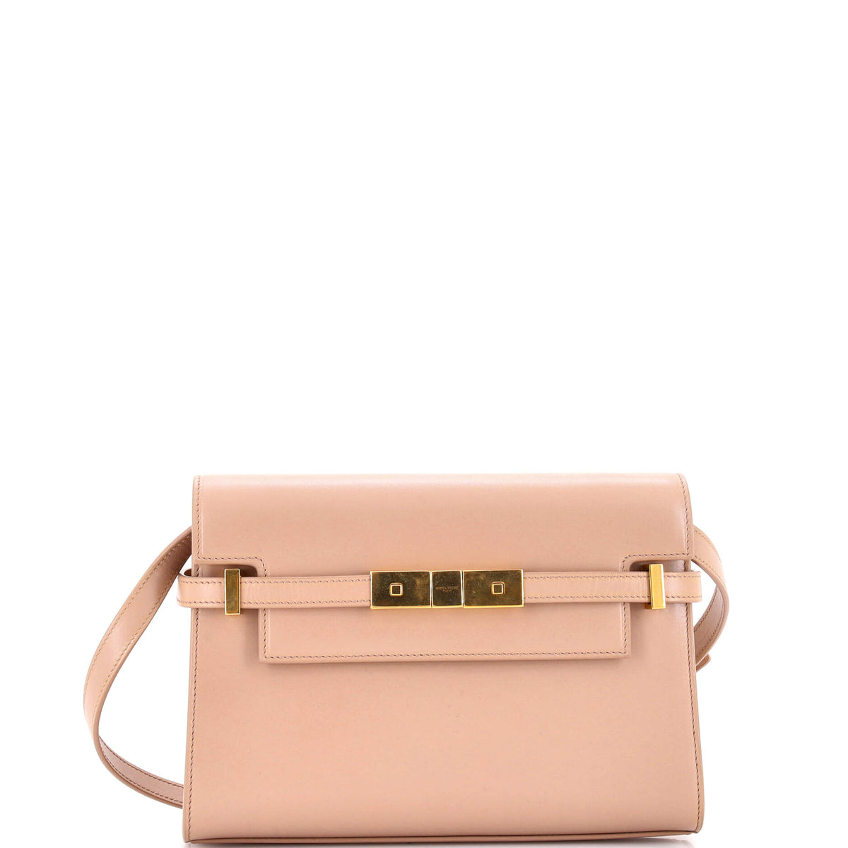 Saint Laurent Manhattan Shoulder Bag Leather Small
