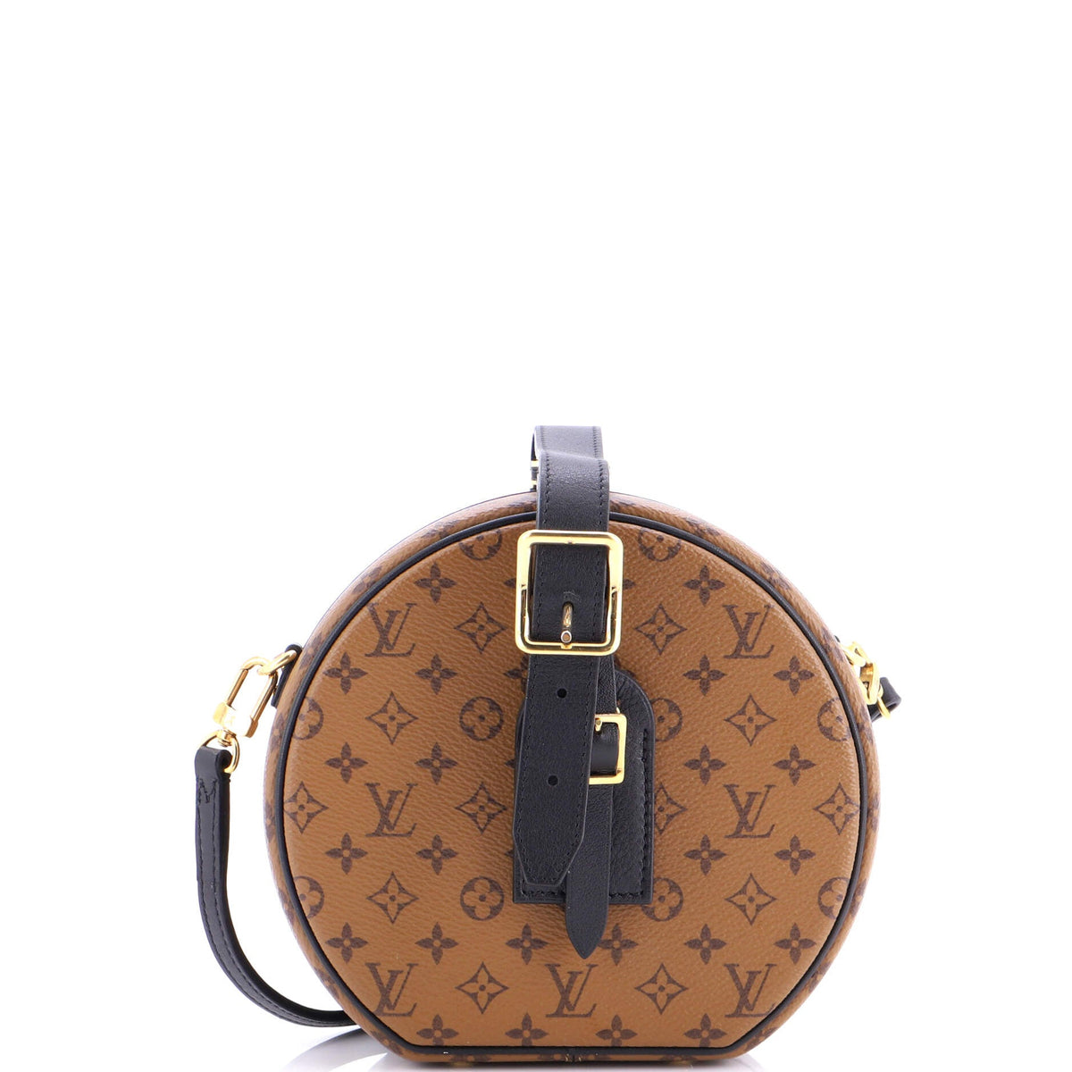 Louis Vuitton Petite Boite Chapeau Bag Reverse Monogram Canvas