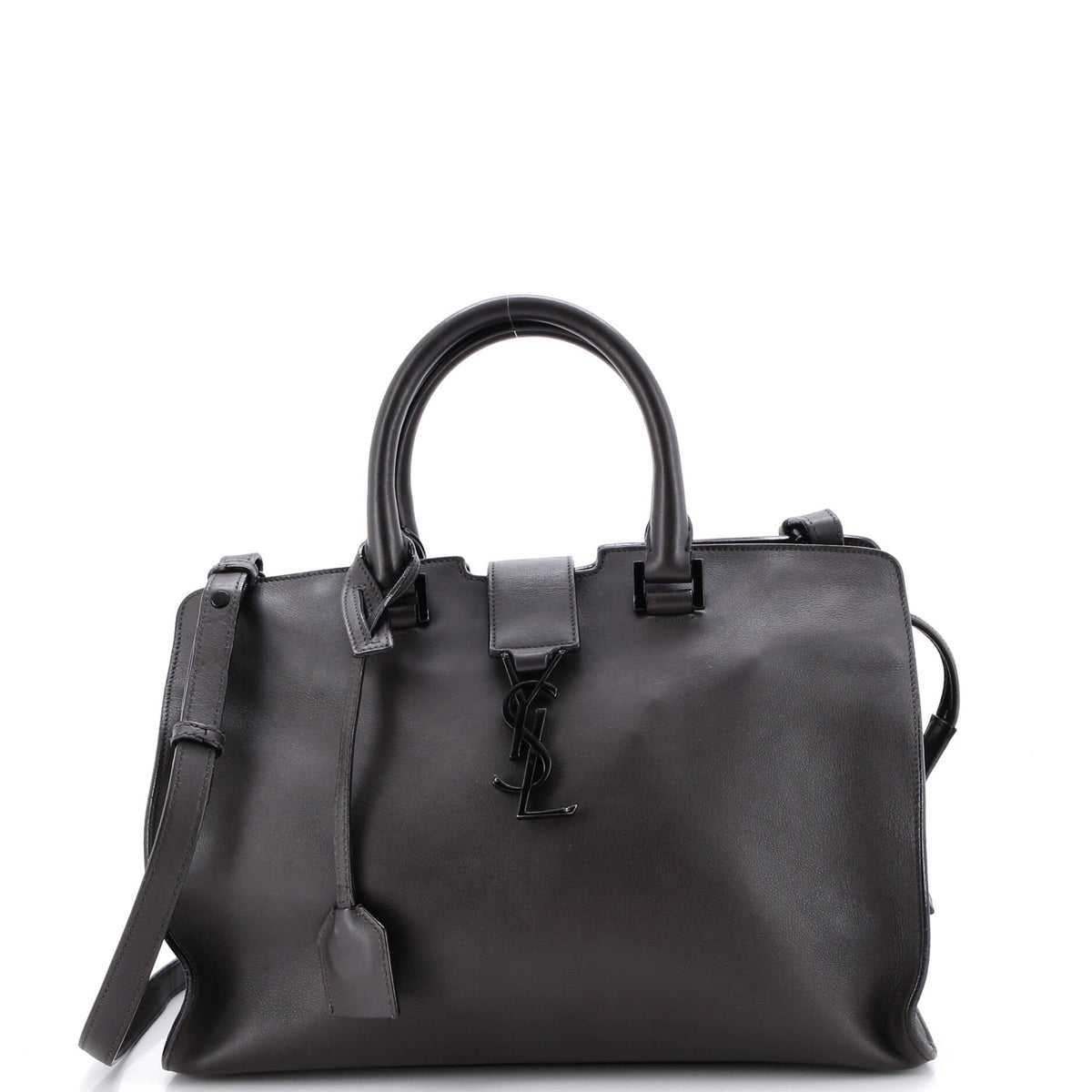 Saint Laurent Monogram Cabas Leather Small