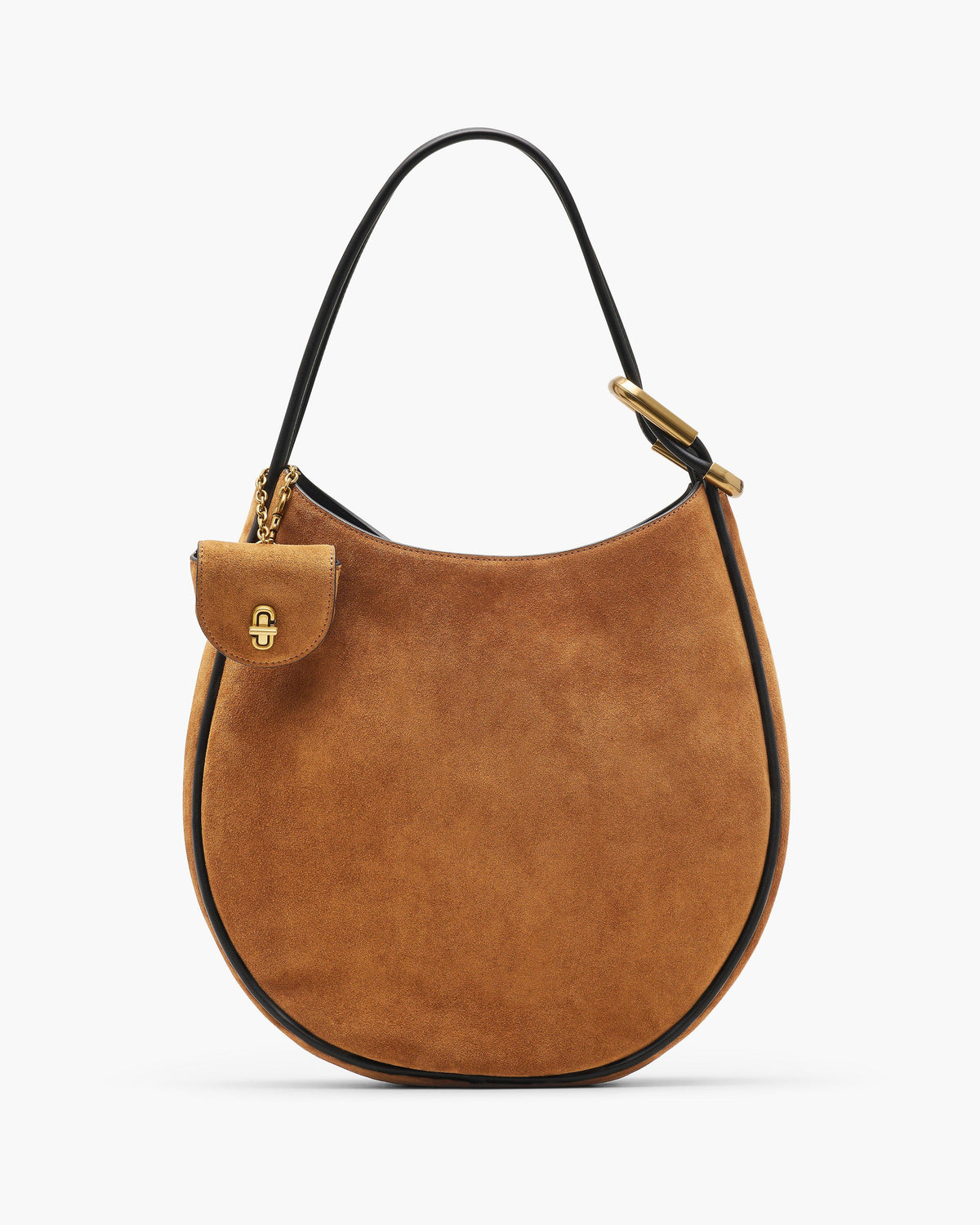 Marc Jacobs Marc Jacobs The Suede Large Dual Hobo Bag in Copper