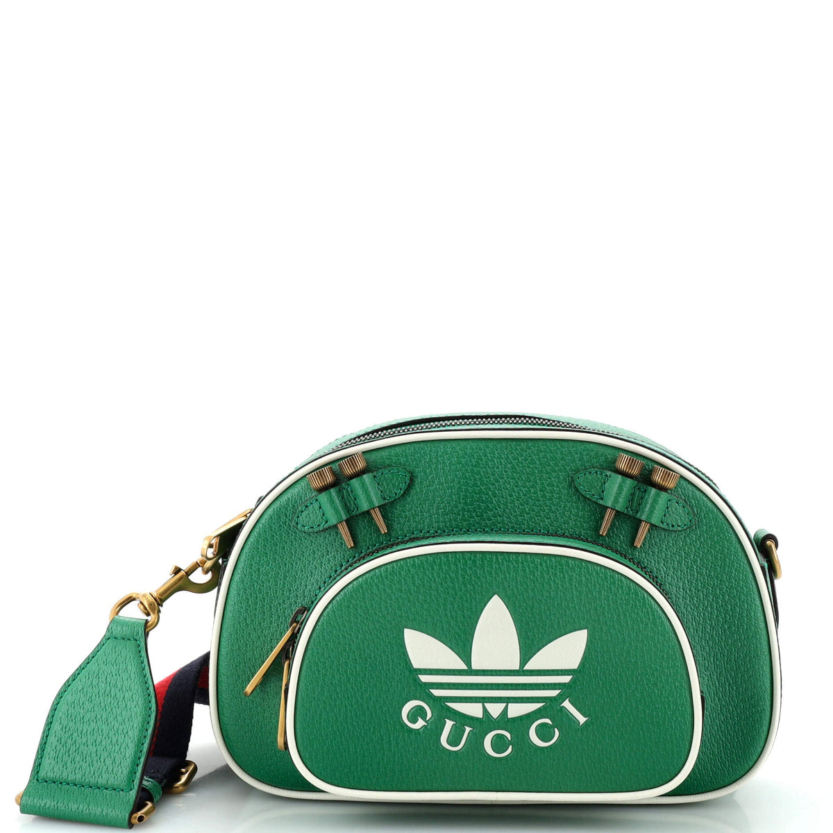Gucci GUCCI x adidas Messenger Shoulder Bag Leather Medium