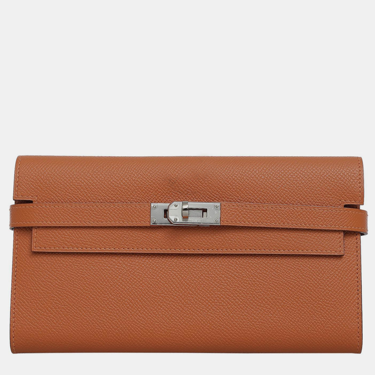 Hermès Orange Kelly Wallet