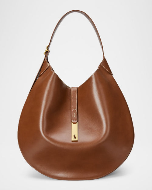 Polo ID Medium Leather Shoulder Bag