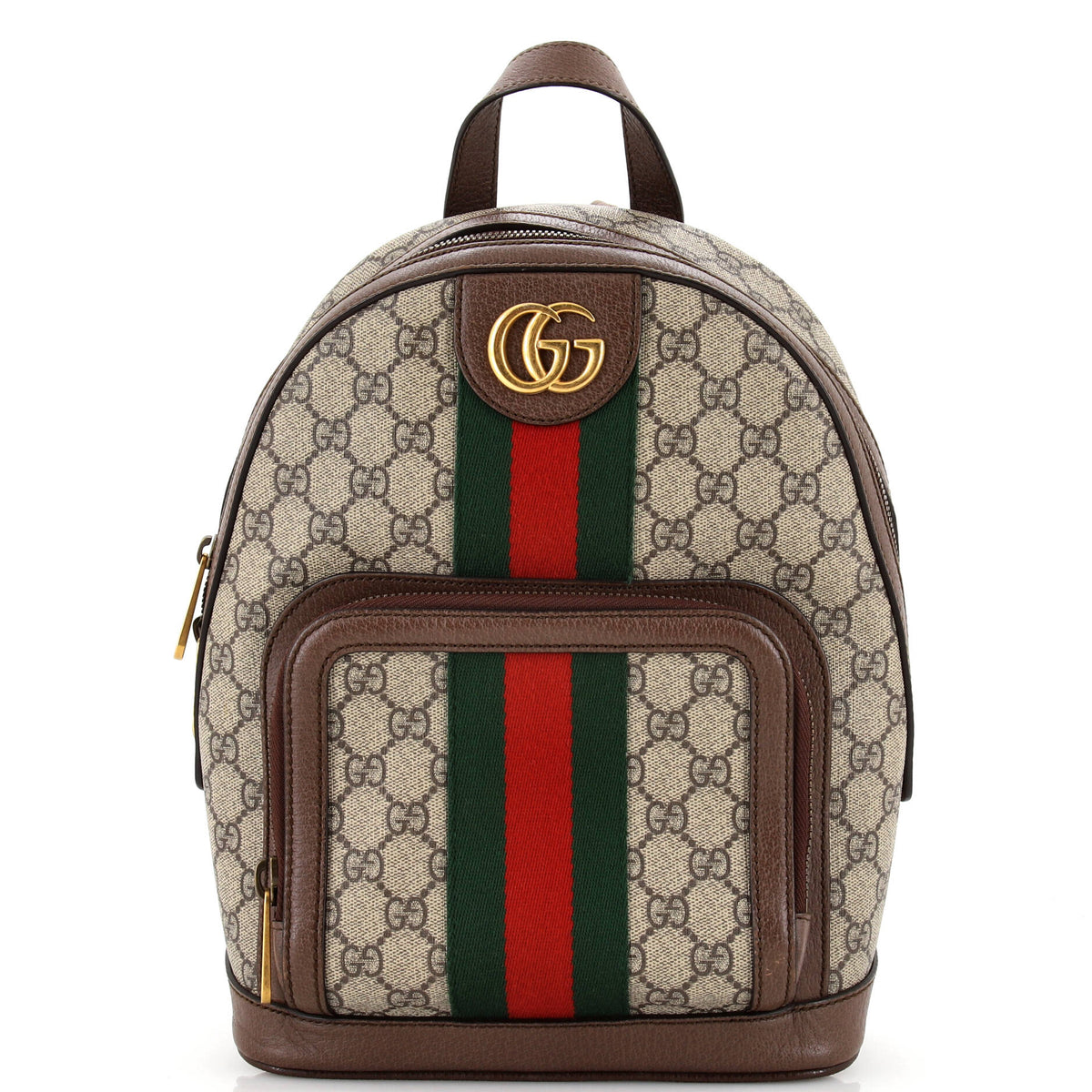 Gucci GUCCI Ophidia Backpack GG Coated Canvas Small