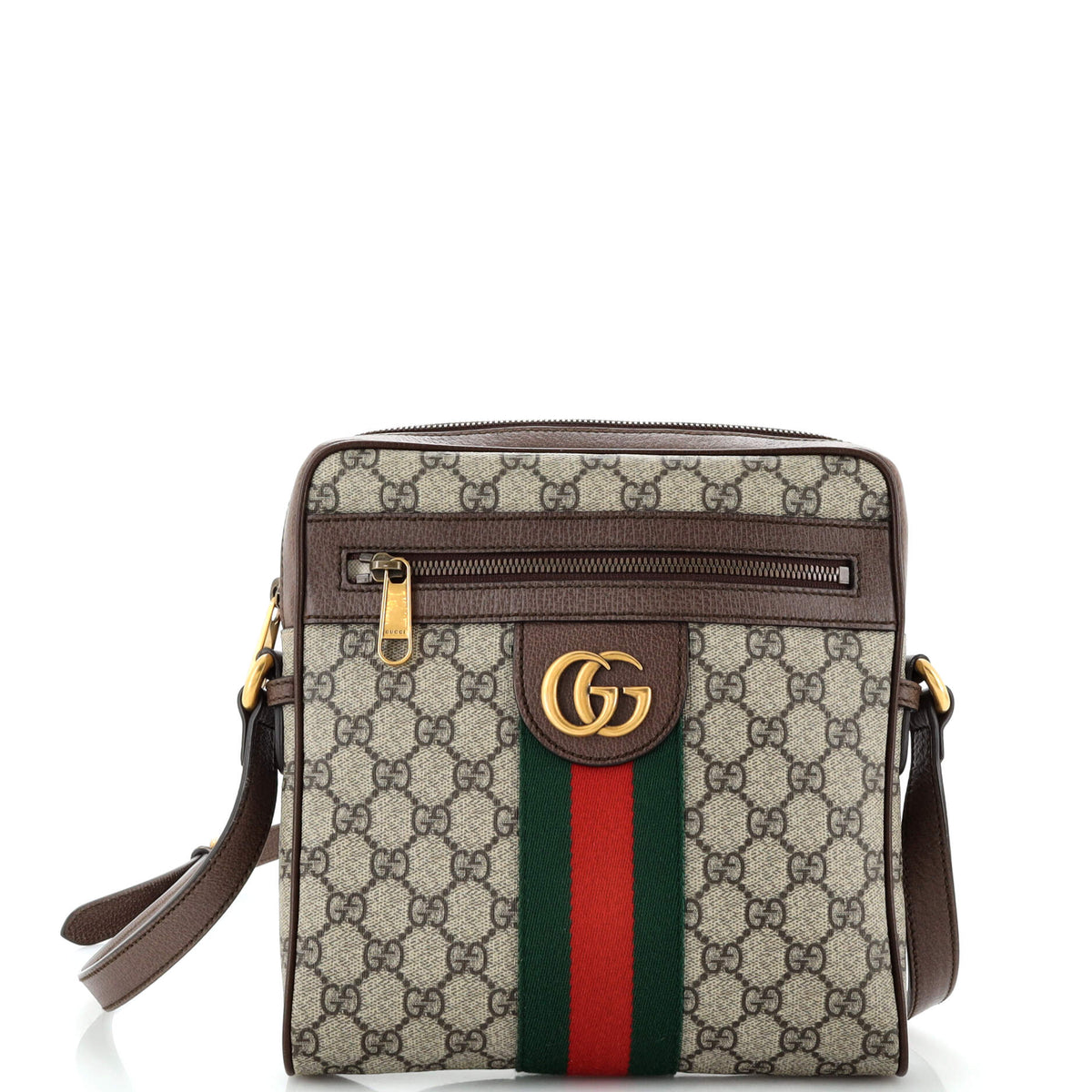 Gucci GUCCI Ophidia Messenger Bag GG Coated Canvas Small