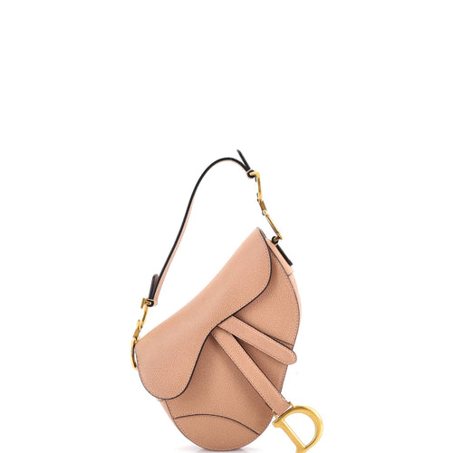 Saddle Handbag Leather Mini