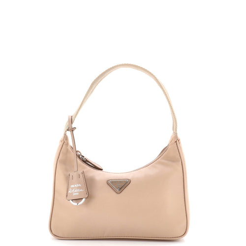 PRADA Re-Edition 2000 Hobo Tessuto Mini