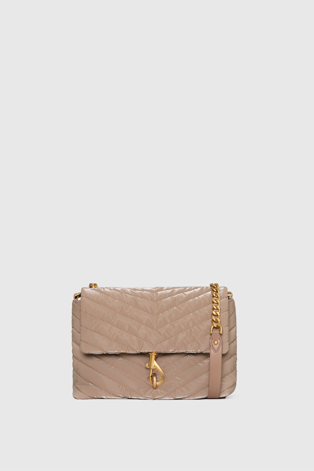 Rebecca Minkoff Edie Nylon Crossbody Bag In Pink