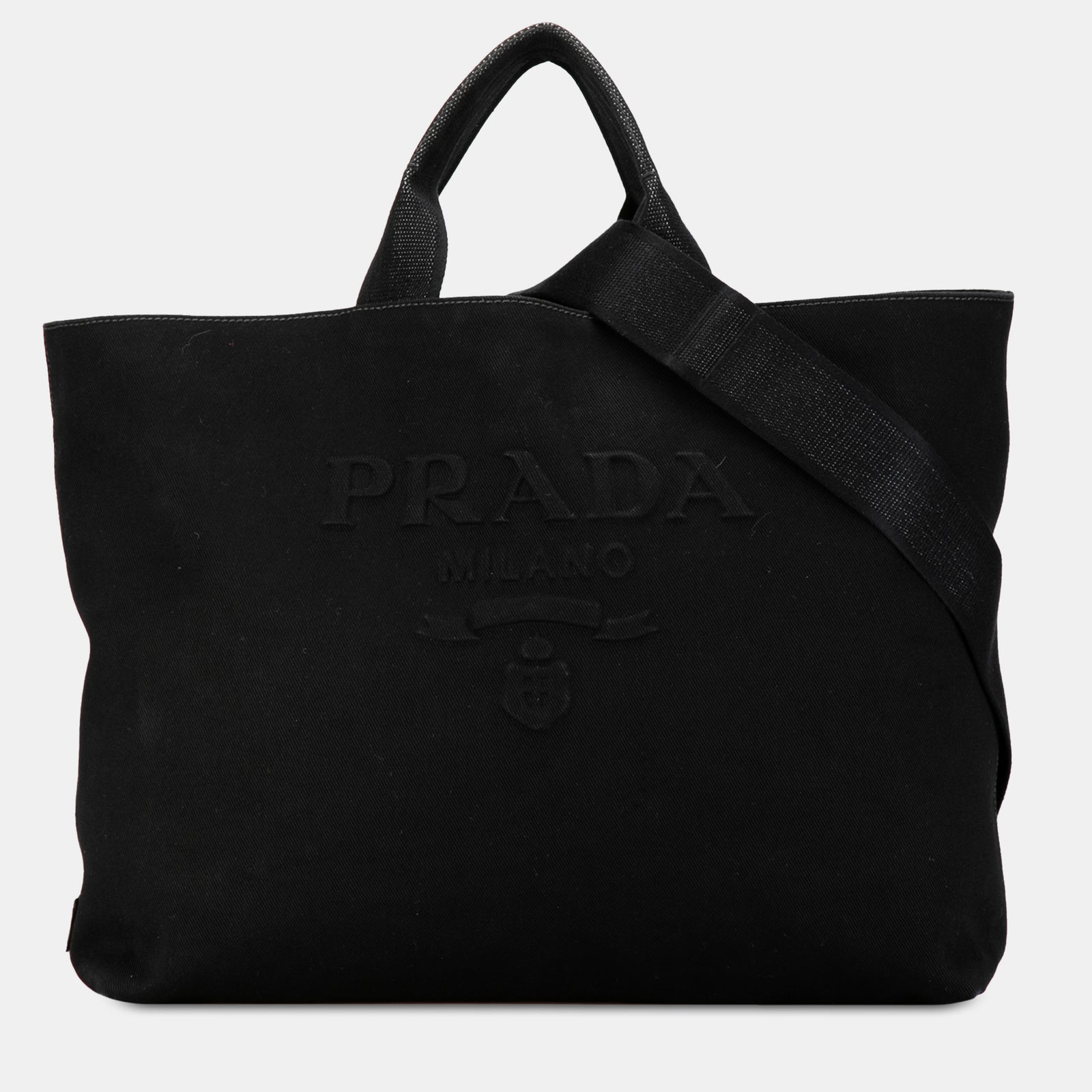 Prada Canapa Drill Tote