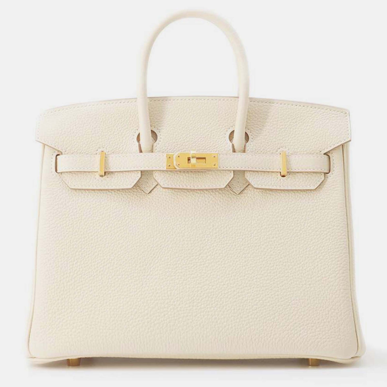 Herm?s Craie Togo Leder Birkin Bag 25