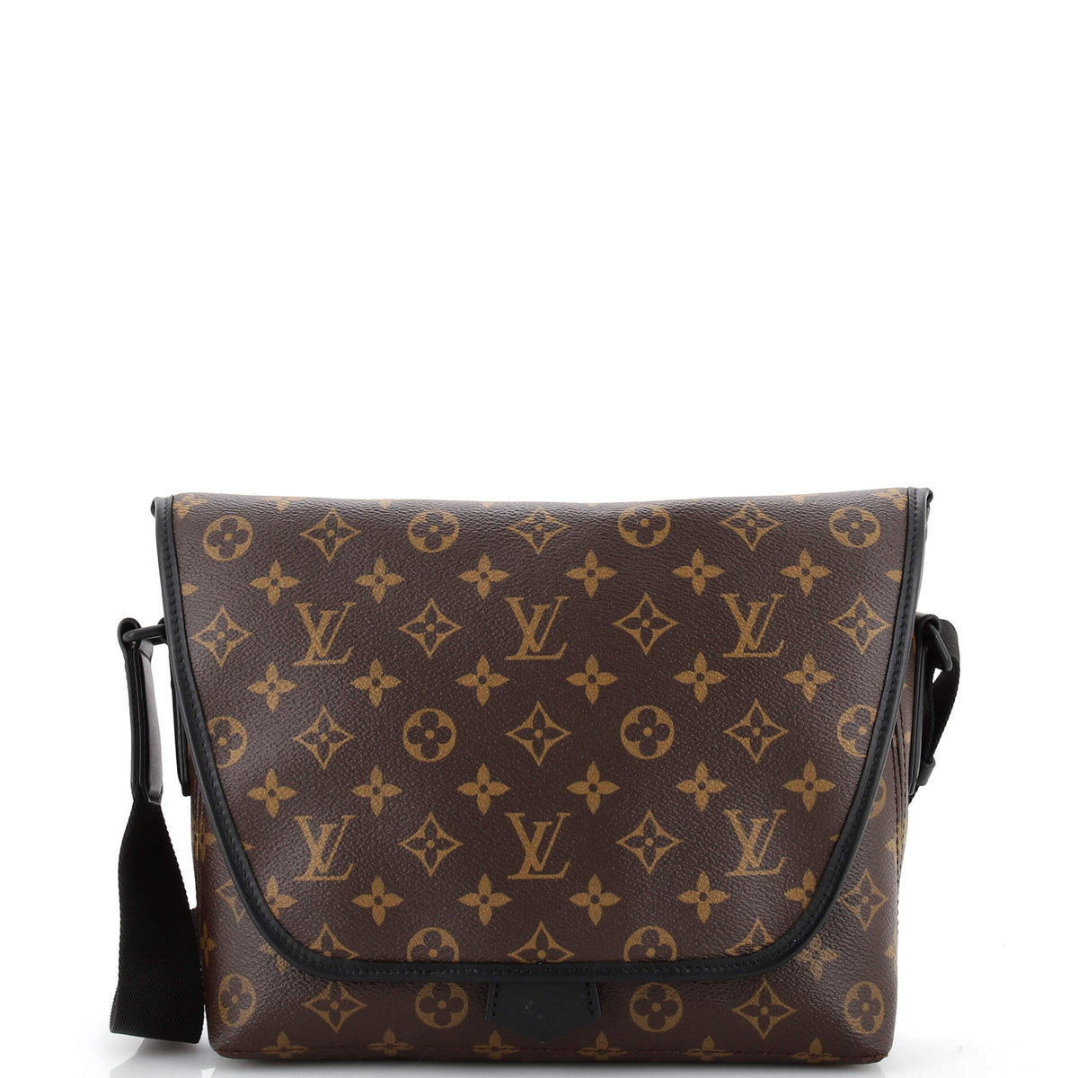 Louis Vuitton Magnetic Messenger Bag Macassar Monogram Canvas