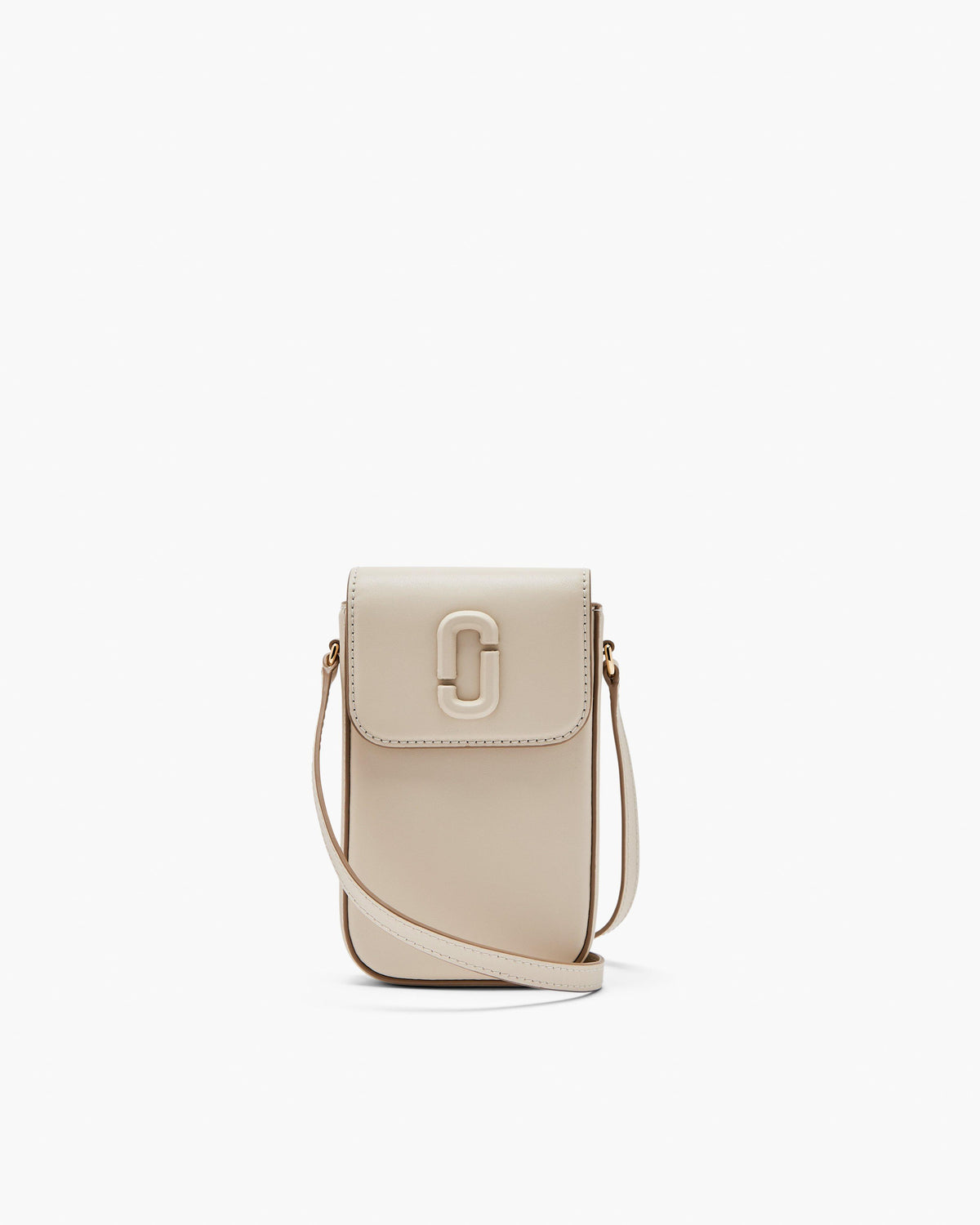 Marc Jacobs The Clover Phone Crossbody Bag in Cloud White