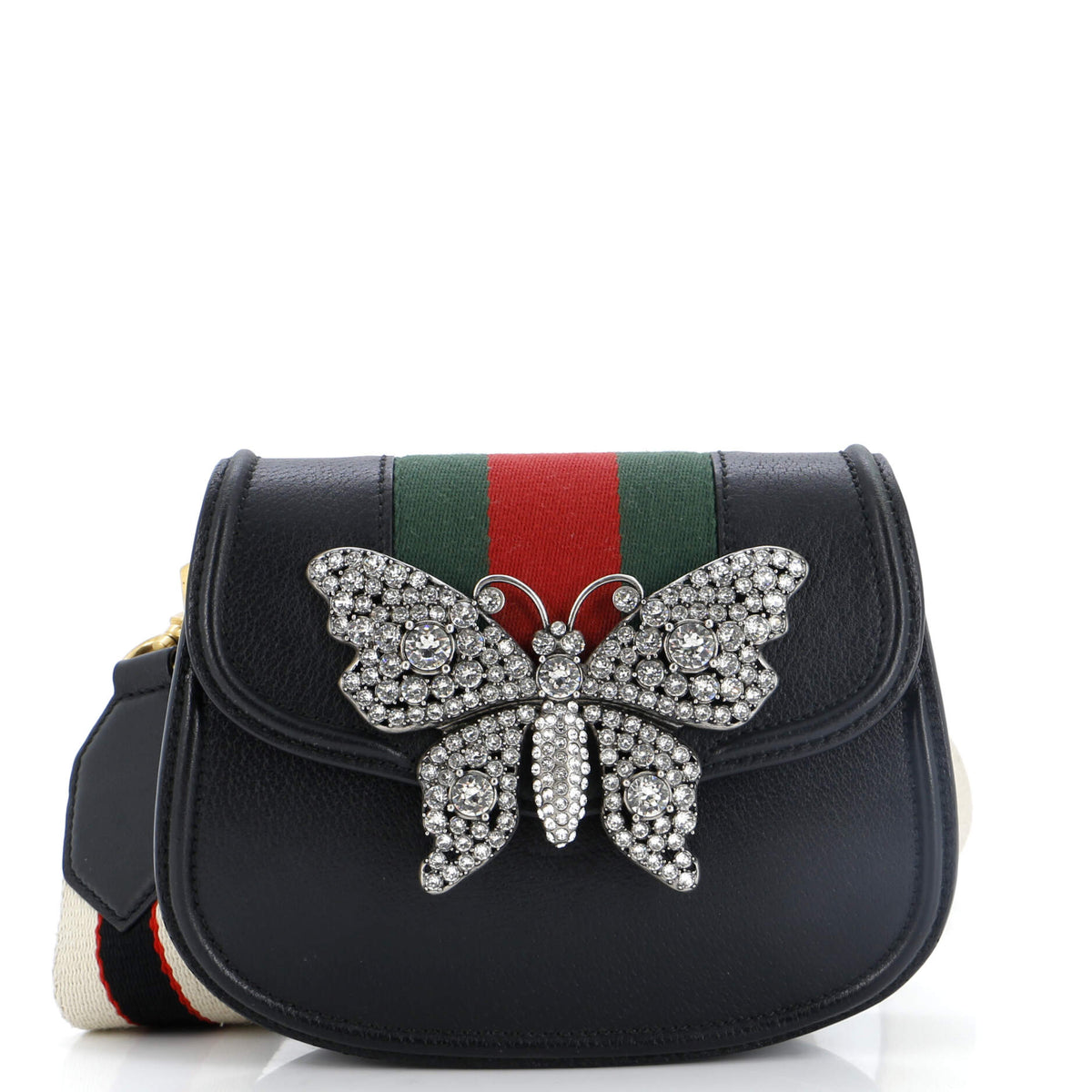 Gucci GUCCI Totem Shoulder Bag Leather Small
