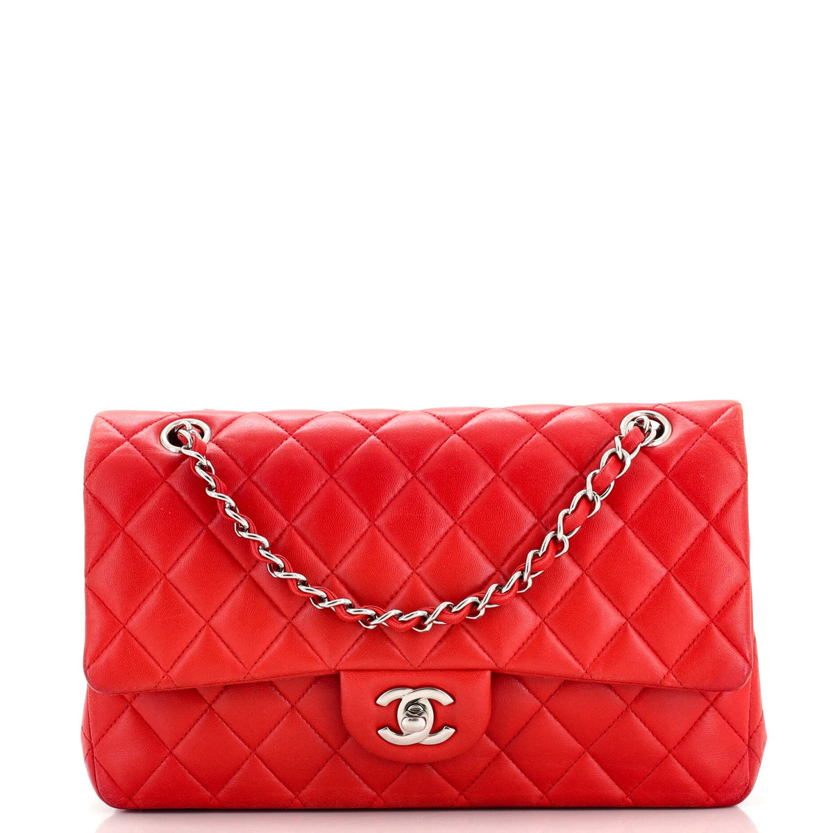 Chanel CHANEL Classic Double Flap Bag Quilted Lambskin Medium