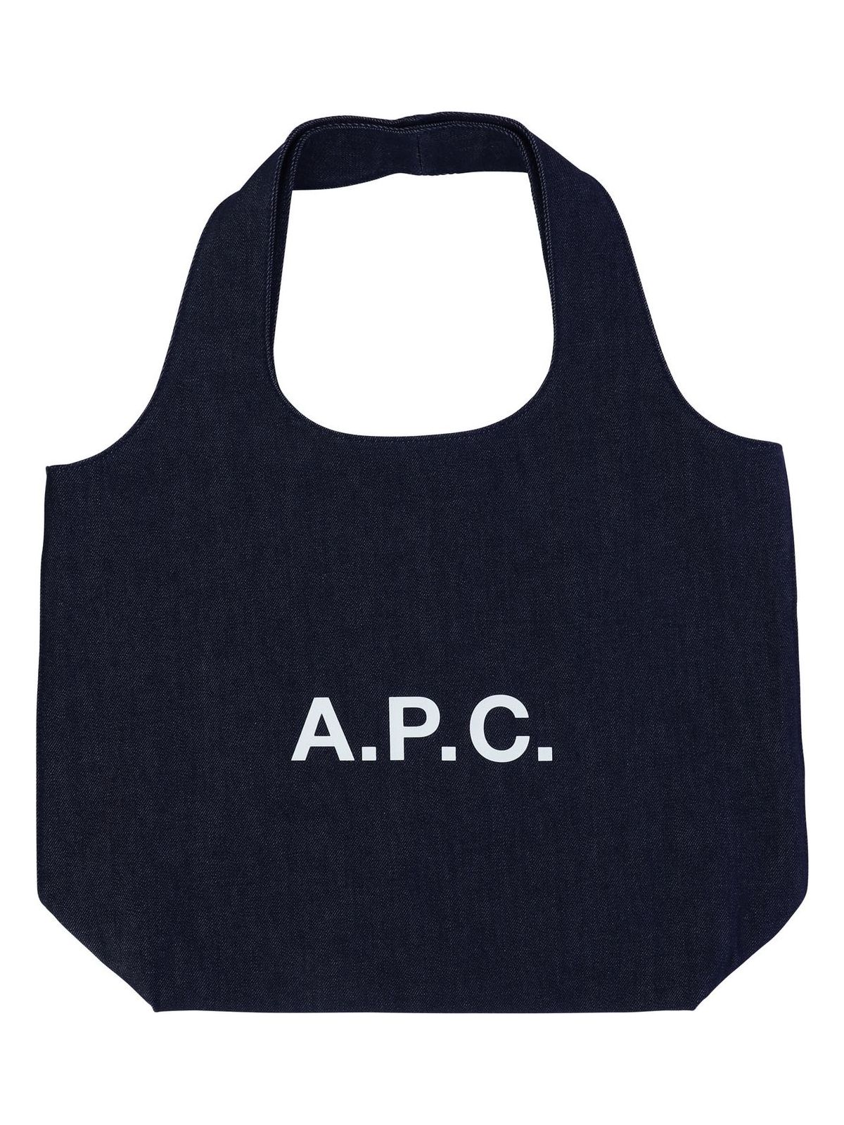 A.p.c. Men's Ninon Tote Bag in Blue | COCSX Color M61565IAI