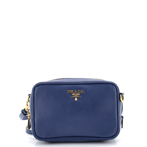 PRADA Camera Shoulder Bag Saffiano Leather Mini
