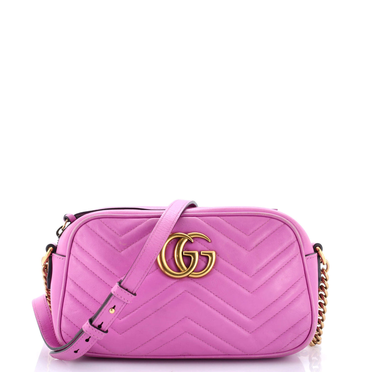 Gucci GUCCI GG Marmont Shoulder Bag Matelasse Leather Small