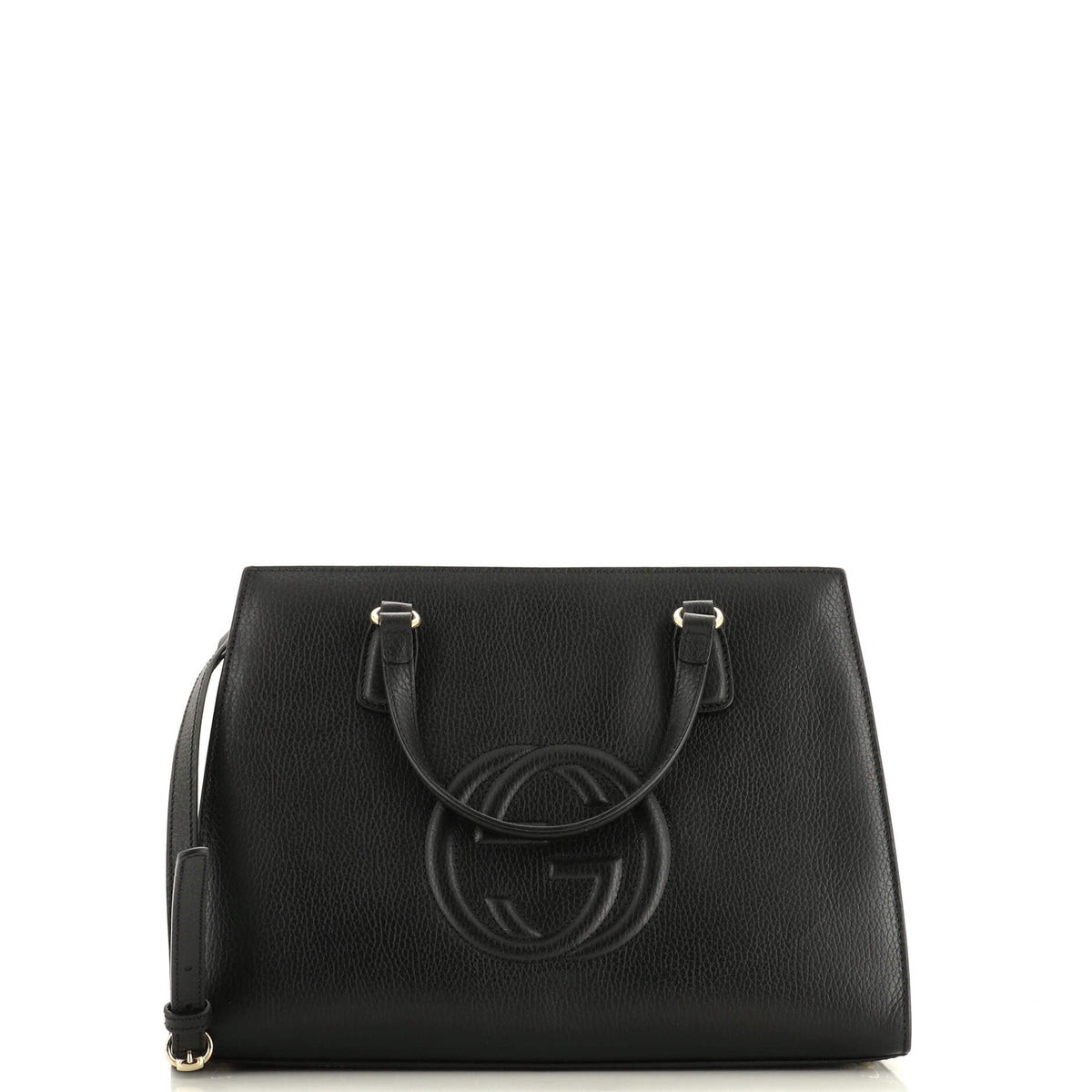 Gucci GUCCI Soho Convertible Top Handle Satchel Leather Medium