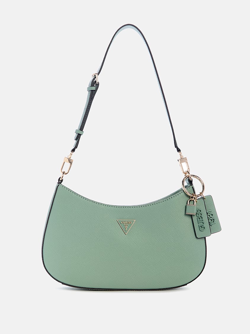 Guess Noelle Saffiano Shoulder Bag