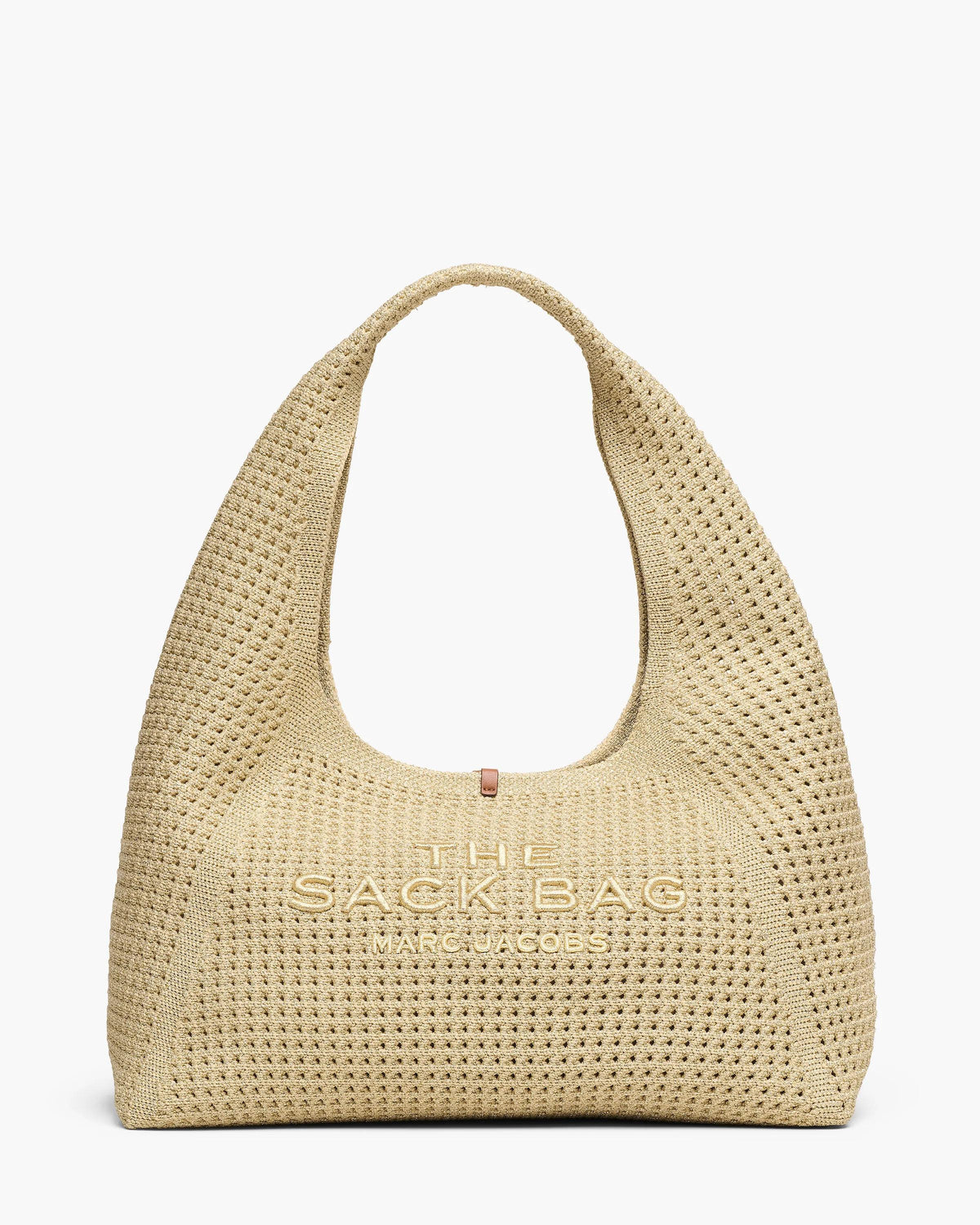 Marc Jacobs Marc Jacobs The Crochet Sack Bag in Champagne