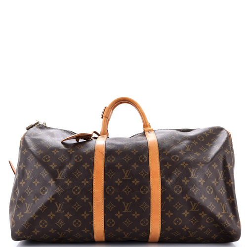 Keepall Bandouliere Bag Monogram Canvas 55