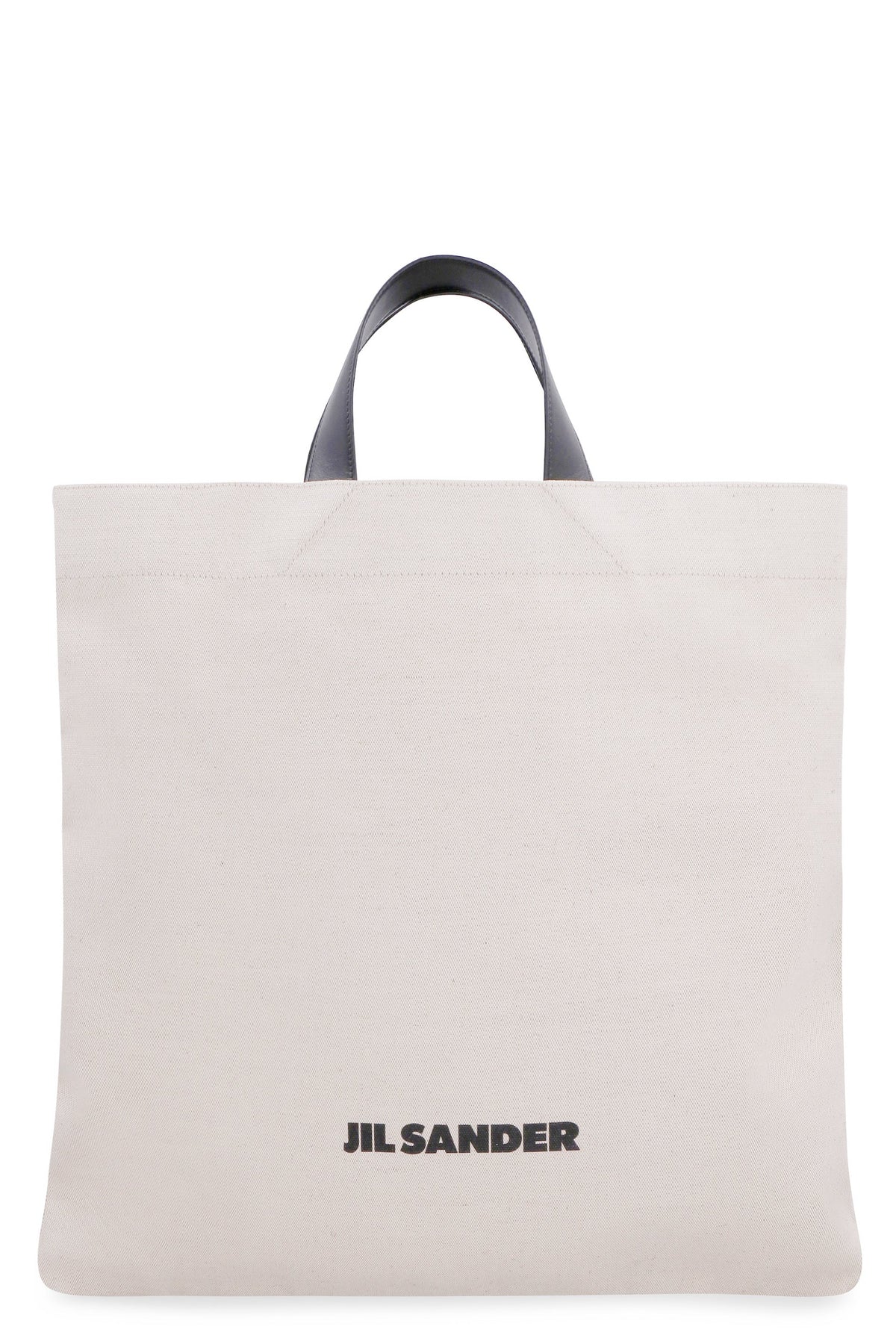 Jil Sander Men's Canvas Tote Bag in Ivory | J25WC0005P4917 Color 102