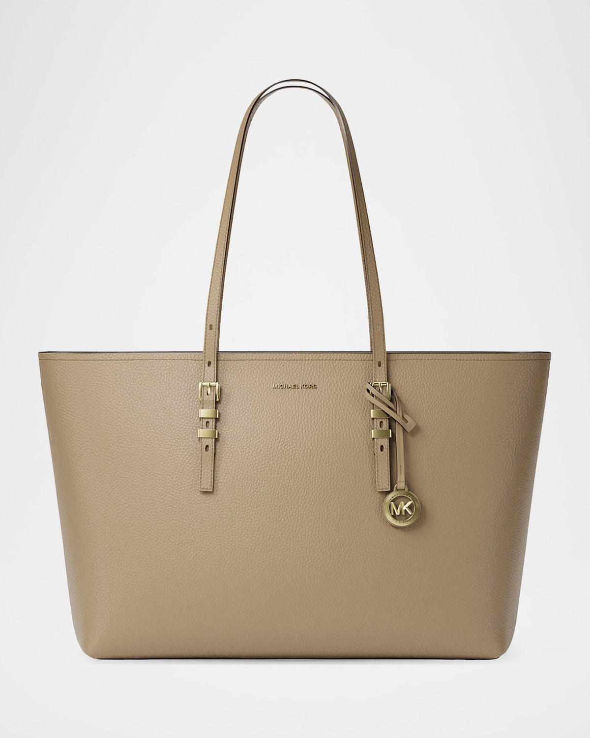 Michael Kors Quinn Large Pebbled Leather Tote Bag