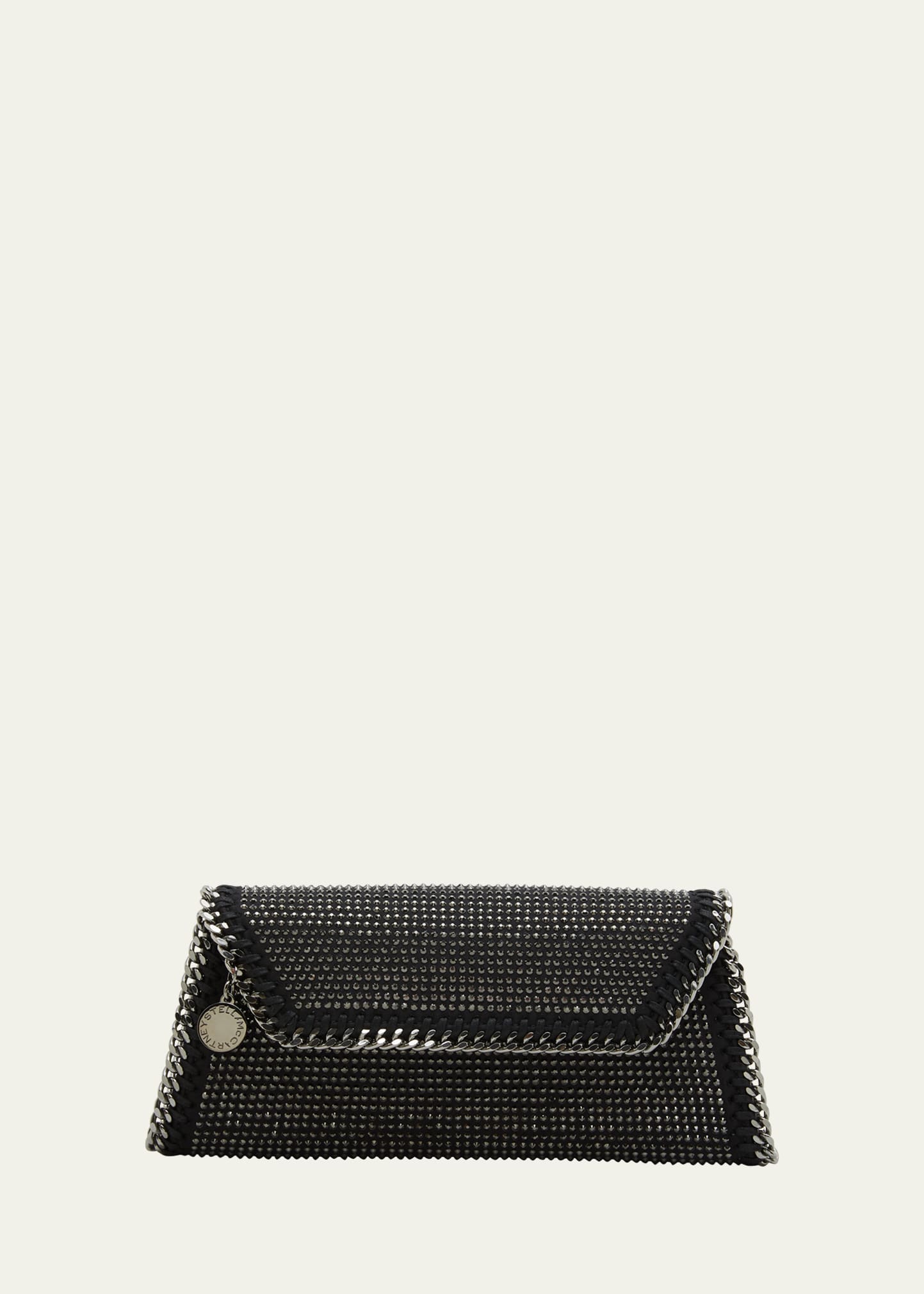 Stella McCartney Falabella Allover Eco Crystal Clutch Bag