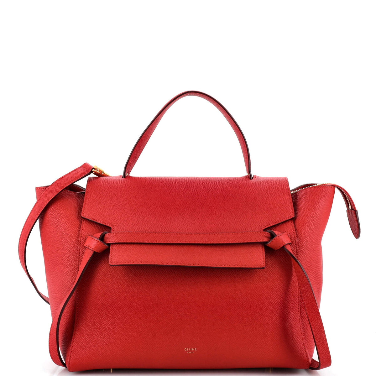 Celine CELINE Belt Bag Textured Leather Mini