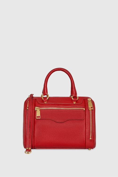 M.A.B. Small Speedy Bag In Seduction Red