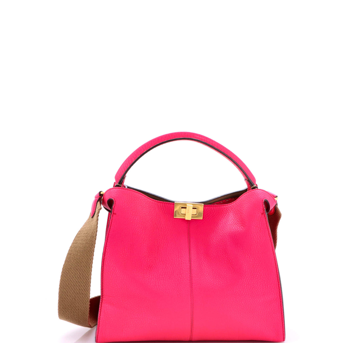 Fendi FENDI Peekaboo X-Lite Bag Leather Small