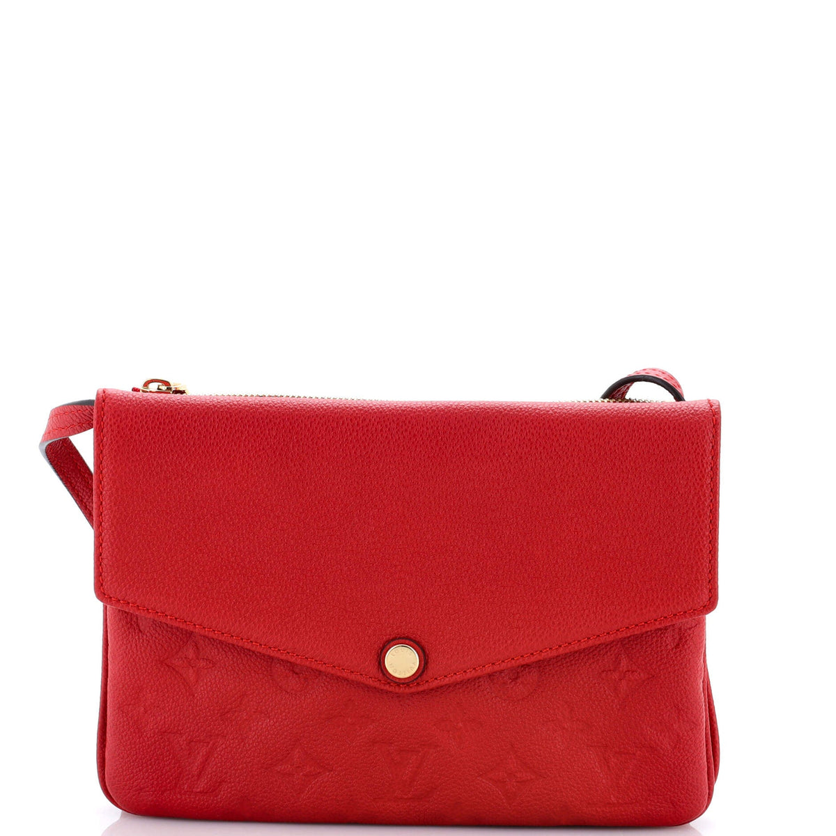 Louis Vuitton Twice Handbag Monogram Empreinte Leather