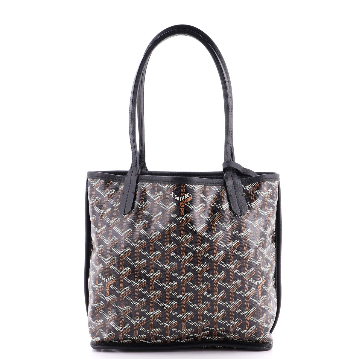 Goyard GOYARD Anjou Reversible Tote Coated Canvas Mini