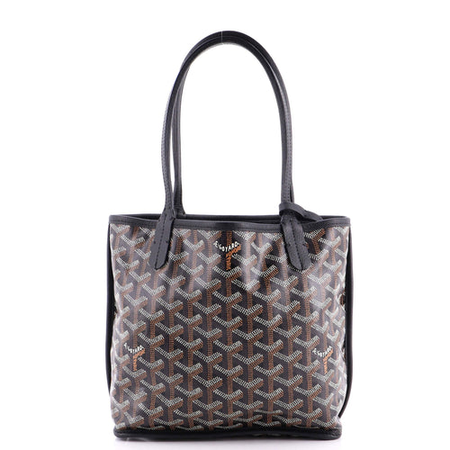 GOYARD Anjou Reversible Tote Coated Canvas Mini