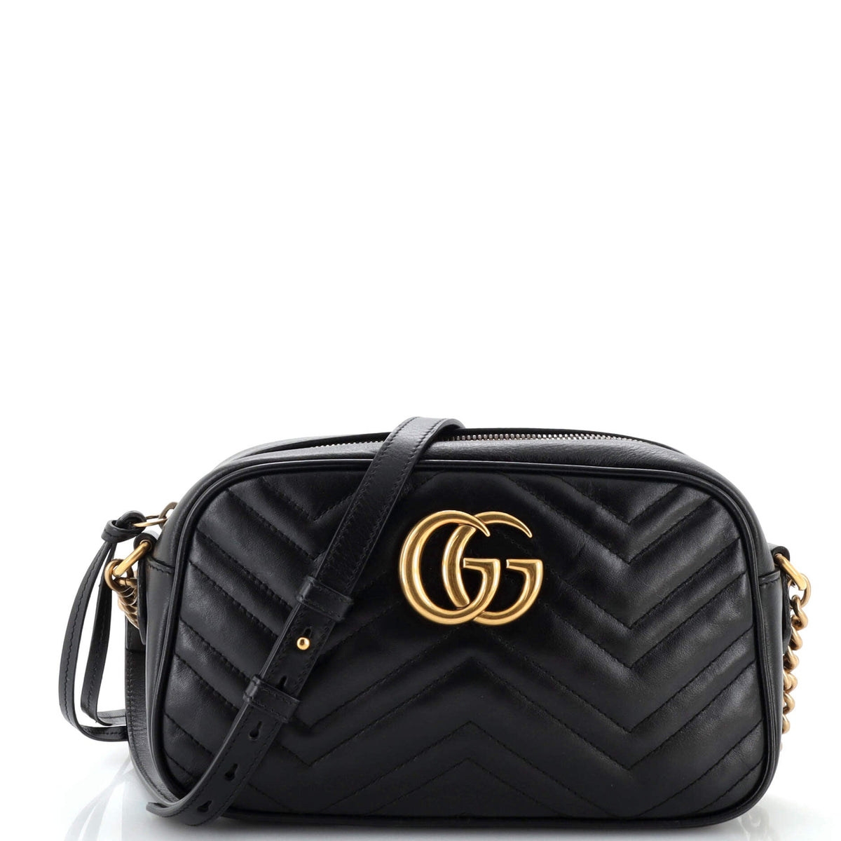 Gucci GUCCI GG Marmont Shoulder Bag Matelasse Leather Small