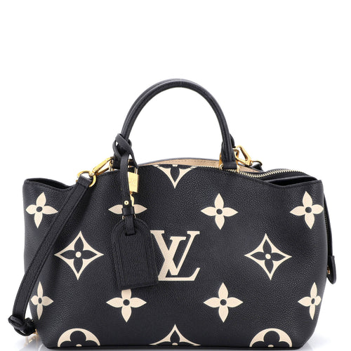 Petit Palais Handbag Bicolor Monogram Empreinte Giant