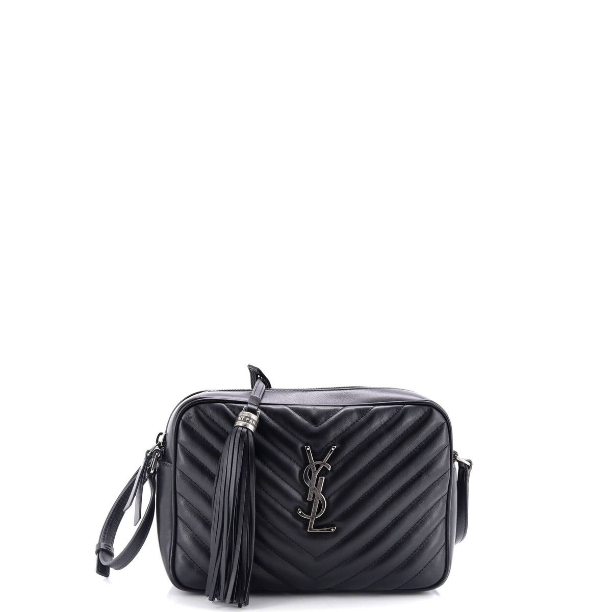 Saint Laurent Lou Camera Bag Matelasse Chevron Leather Small