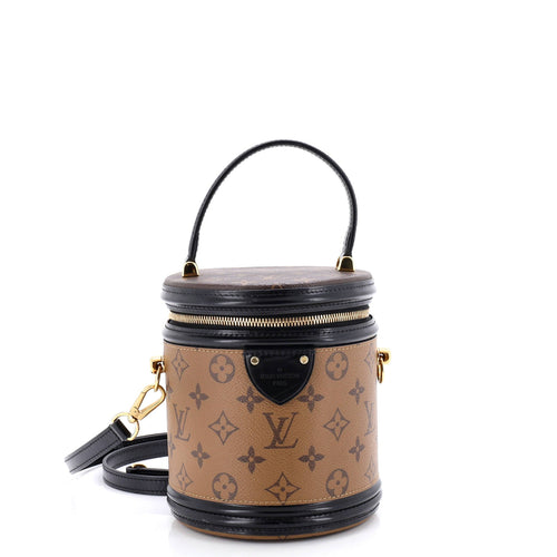 Cannes Handbag Reverse Monogram Canvas