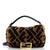 FENDI Baguette NM Bag Zucca Shearling Mini