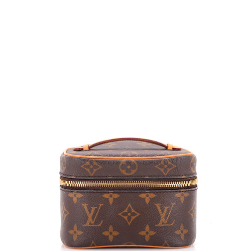 Nice Vanity Case Monogram Canvas Nano