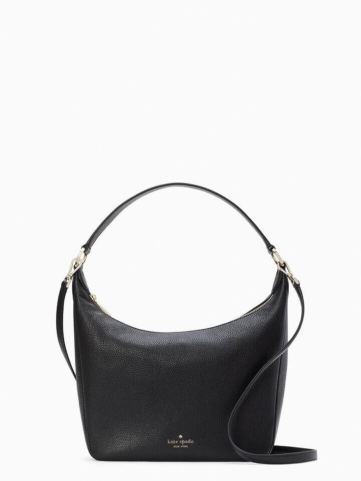 Kate Spade Au Leila Pebbled Leather Hobo Shoulder Bag