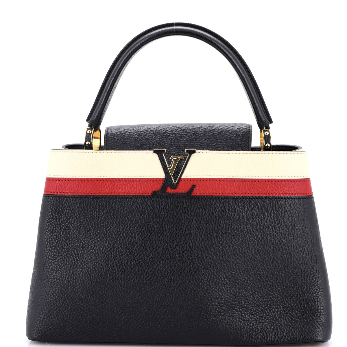Louis Vuitton Capucines Bag Leather MM
