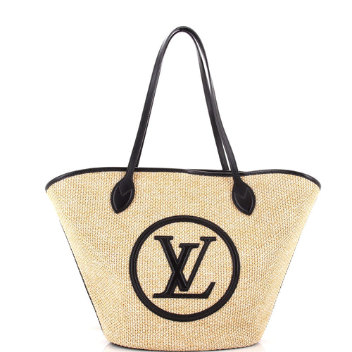Saint Jacques NM Handbag Raffia and Leather