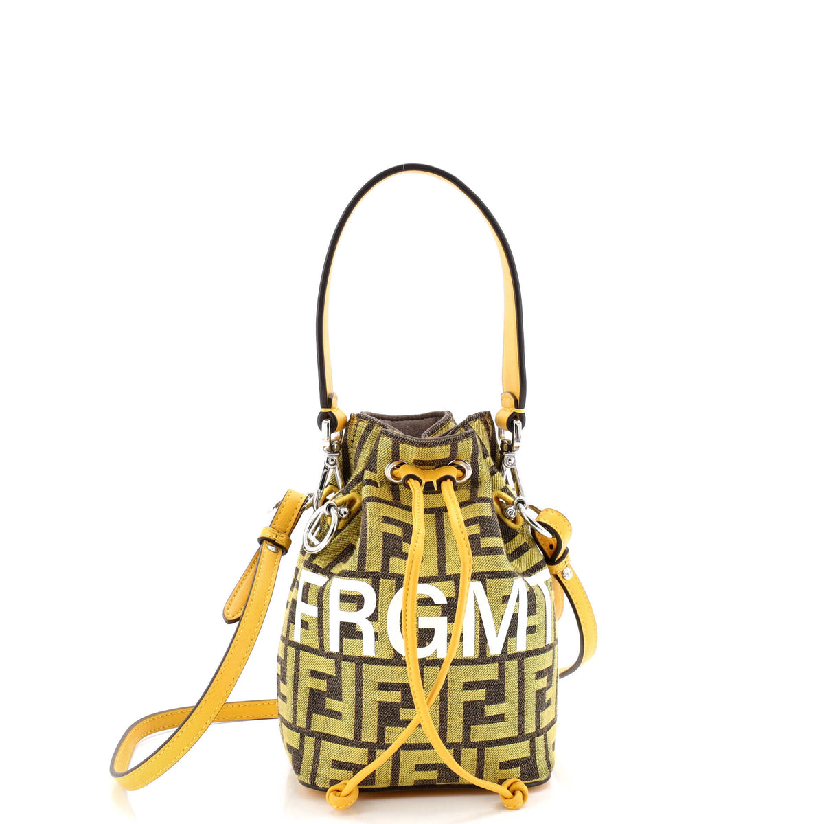 Fendi FENDI x FRGMT Mon Tresor Bucket Bag Zucca Canvas Mini
