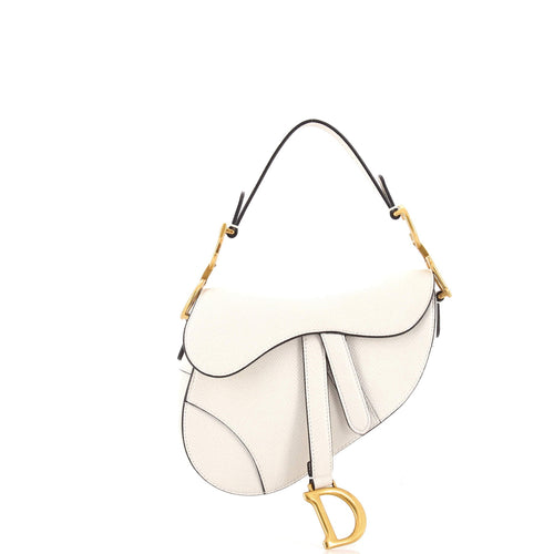 Saddle Handbag Leather Mini